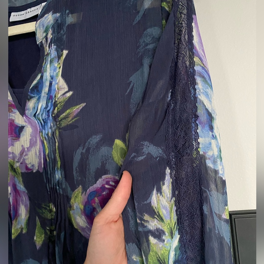 Susan Graver Tunic Set, Size M - Picture 4 of 7